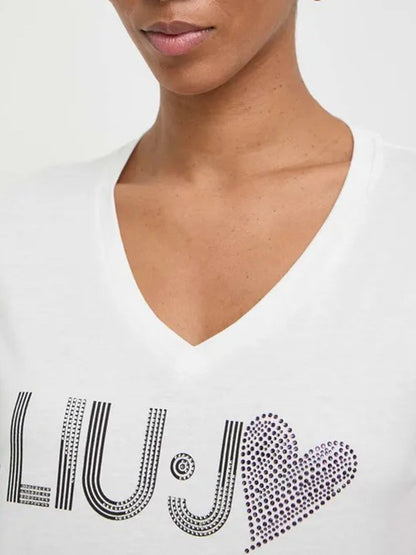 Liu Jo T-shirt Com Logotipo