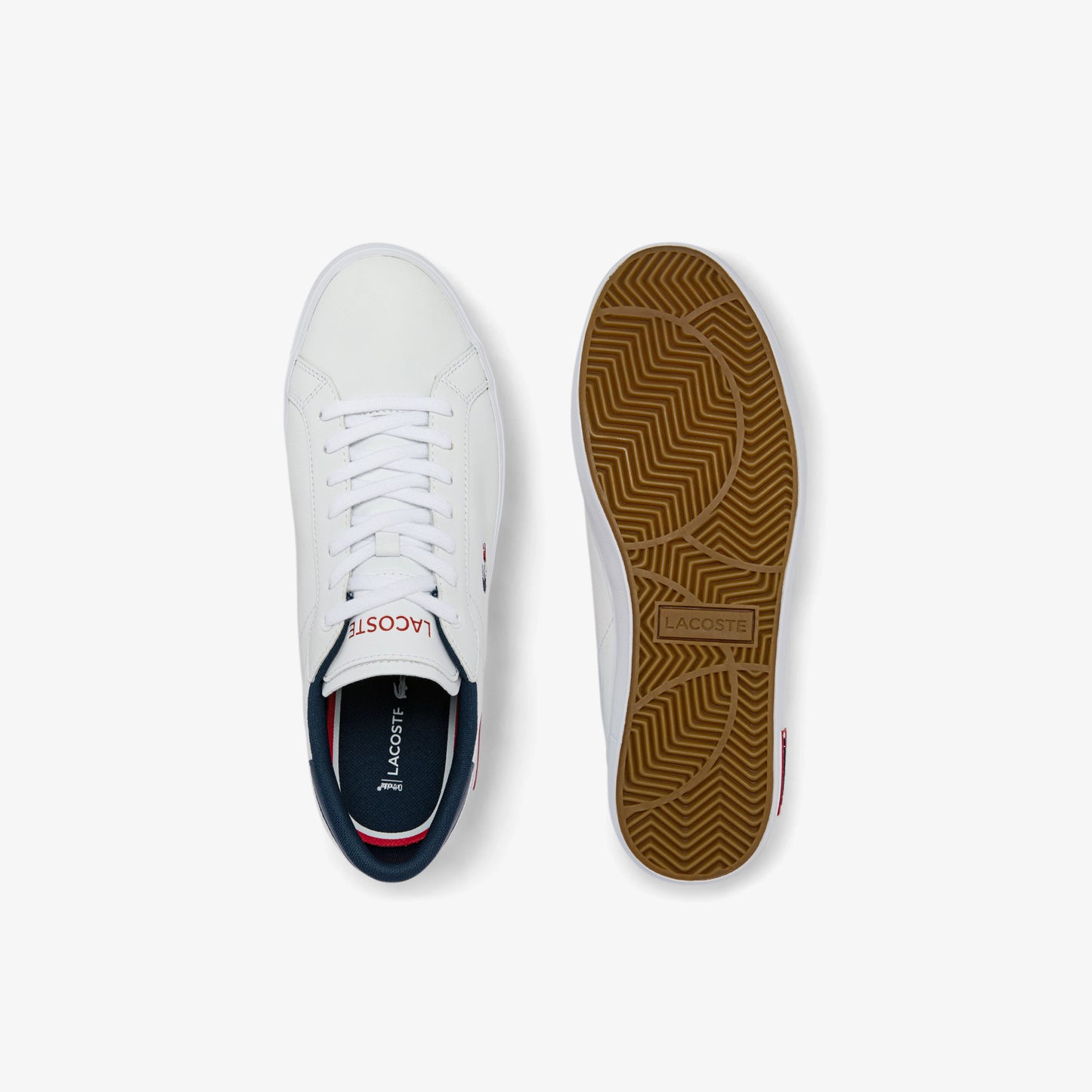 Lacoste Sapatilhas em Pele Carnaby Pro Tricolor