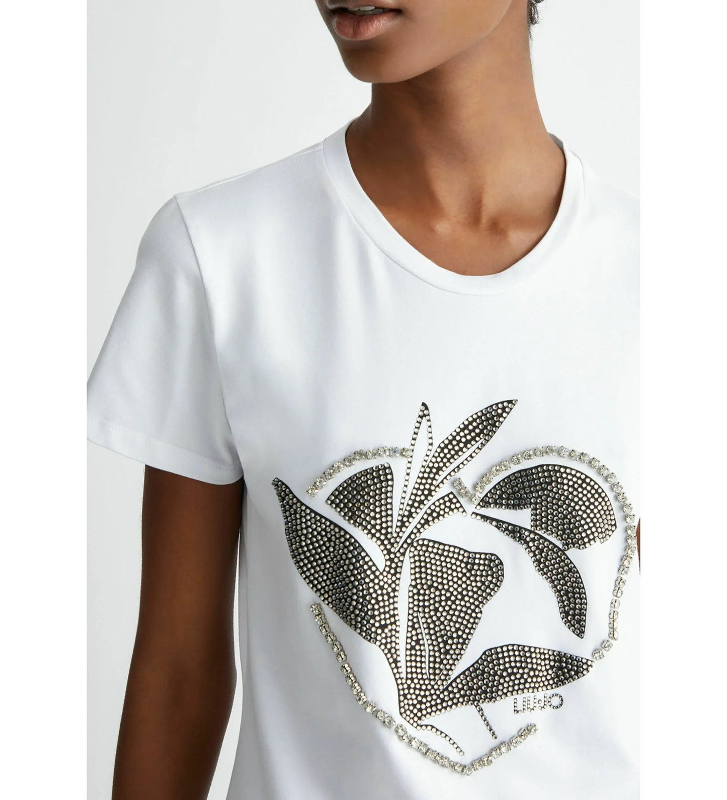 Liu Jo T-shirt Com Detalhes De Brilho