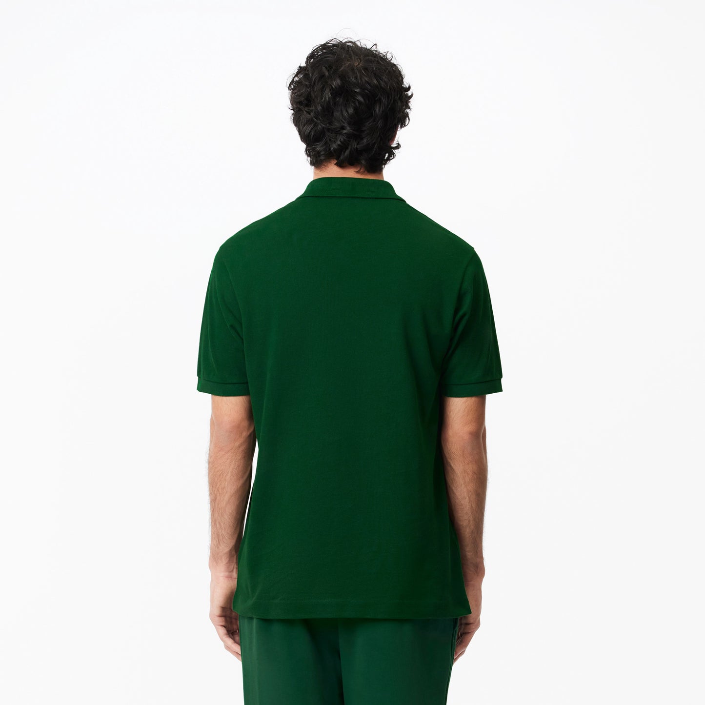 Lacoste Polo Com Slogan Bordado