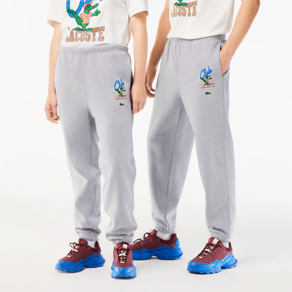 Lacoste Calças De Treino Jogger Com Estampado